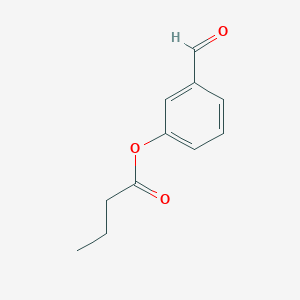 3-Formylphenyl butyrate