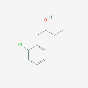 molecular formula C10H13ClO B7844080 1-(2-Chlorophenyl)butan-2-ol 