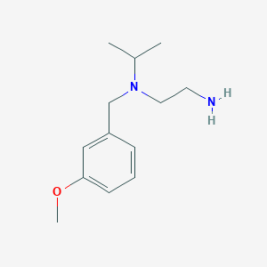 molecular formula C13H22N2O B7844184 N1-Isopropyl-N1-(3-methoxybenzyl)ethane-1,2-diamine 