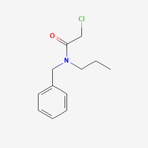 molecular formula C12H16ClNO B7844255 N-benzyl-2-chloro-N-propylacetamide 