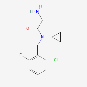 2-Amino-N-(2-chloro-6-fluoro-benzyl)-N-cyclopropyl-acetamide