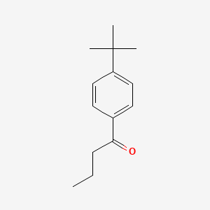 molecular formula C14H20O B7844499 4'-tert-Butylbutyrophenone 