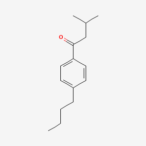 1-(4-Butylphenyl)-3-methylbutan-1-one