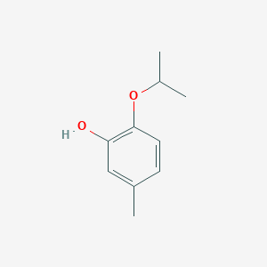 molecular formula C10H14O2 B7844541 2-Isopropoxy-5-methylphenol 