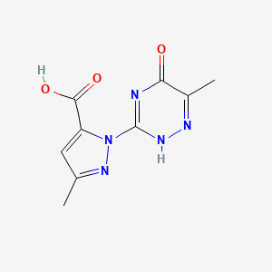 molecular formula C9H9N5O3 B7844654 CID 52106432 