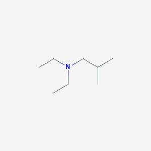 molecular formula C8H19N B7844668 1-Propanamine, 2-methyl, N,N-diethyl CAS No. 20211-67-0