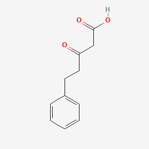 molecular formula C11H12O3 B7844699 3-Oxo-5-phenylpentanoic acid 