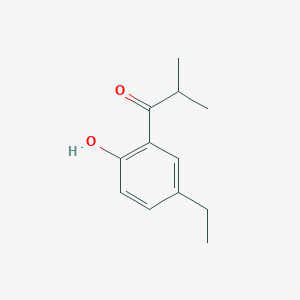 1-(5-Ethyl-2-hydroxyphenyl)-2-methyl-1-propanone