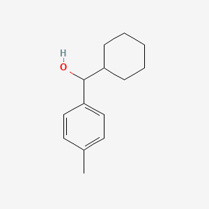 molecular formula C14H20O B7844847 Cyclohexyl (4-methylphenyl)methanol 