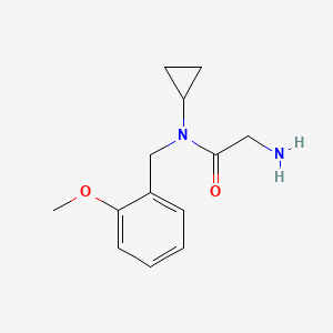 2-Amino-N-cyclopropyl-N-(2-methoxy-benzyl)-acetamide