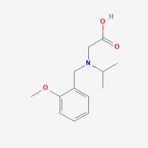 molecular formula C13H19NO3 B7844968 [Isopropyl-(2-methoxy-benzyl)-amino]-acetic acid 