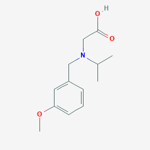 molecular formula C13H19NO3 B7844974 [Isopropyl-(3-methoxy-benzyl)-amino]-acetic acid 