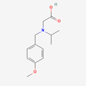 molecular formula C13H19NO3 B7844978 [Isopropyl-(4-methoxy-benzyl)-amino]-acetic acid 