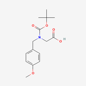 molecular formula C15H21NO5 B7845108 N-Boc-4-methoxybenzyl-glycine 