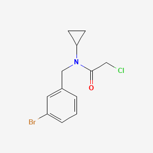 N-(3-Bromo-benzyl)-2-chloro-N-cyclopropyl-acetamide