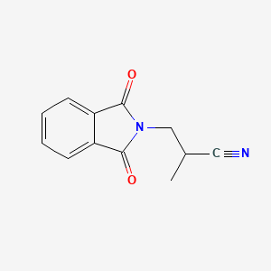 3-(1,3-Dioxo-1,3-dihydro-2H-isoindol-2-yl)-2-methylpropanenitrile