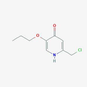 2-(Chloromethyl)-5-propoxypyridin-4-ol