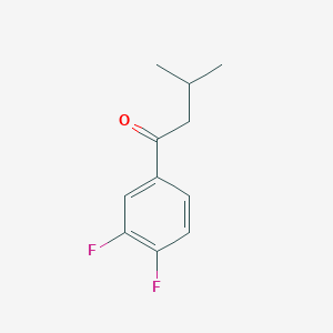 3',4'-Difluoro-3-methylbutyrophenone