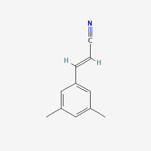molecular formula C11H11N B7845394 3,5-Dimethylbenzeneacrylonitrile 