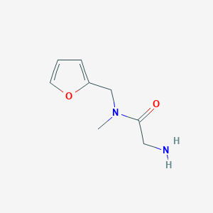 2-Amino-N-furan-2-ylmethyl-N-methyl-acetamide