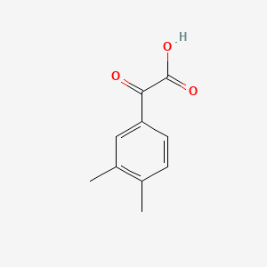 molecular formula C10H10O3 B7845436 3,4-Dimethylphenylglyoxylic acid CAS No. 36799-48-1
