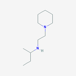 molecular formula C11H24N2 B7845483 (Butan-2-yl)[2-(piperidin-1-yl)ethyl]amine 