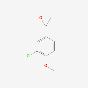 2-(3-Chloro-4-methoxyphenyl)oxirane