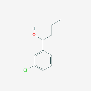molecular formula C10H13ClO B7845497 1-(3-Chlorophenyl)-1-butanol 