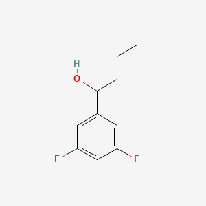 molecular formula C10H12F2O B7845501 1-(3,5-Difluorophenyl)-1-butanol 