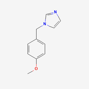 molecular formula C11H12N2O B7845509 1-(4-Methoxybenzyl)-1H-imidazole CAS No. 56643-95-9