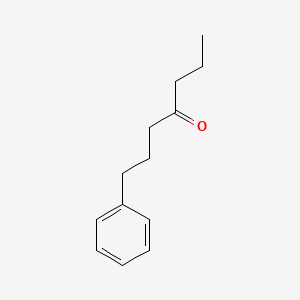 molecular formula C13H18O B7845512 7-Phenylheptan-4-one 