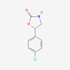 5-(4-Chlorophenyl)-1,3-oxazolidin-2-one