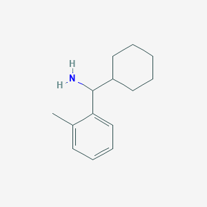 Cyclohexyl(2-methylphenyl)methanamine