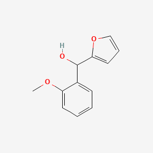 molecular formula C12H12O3 B7845597 呋喃-2-基(2-甲氧苯基)甲醇 