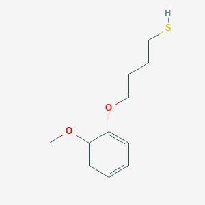 4-(2-Methoxyphenoxy)butane-1-thiol