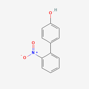 molecular formula C12H9NO3 B7845842 4-Hydroxy-2'-nitrobiphenyl CAS No. 20281-23-6