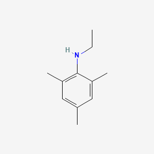 molecular formula C11H17N B7845954 N-乙基-2,4,6-三甲基苯胺 CAS No. 71182-65-5