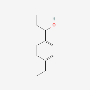 molecular formula C11H16O B7845961 1-(4-Ethylphenyl)-1-propanol 