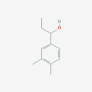 molecular formula C11H16O B7845966 1-(3,4-Dimethylphenyl)propan-1-ol 