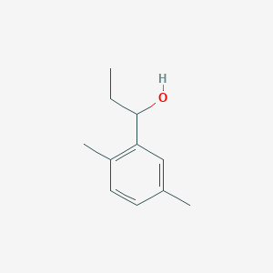 molecular formula C11H16O B7845970 1-(2,5-二甲苯基)-1-丙醇 CAS No. 104174-12-1