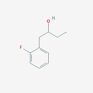 molecular formula C10H13FO B7845979 1-(2-Fluorophenyl)butan-2-ol 