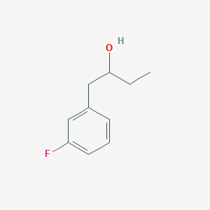 molecular formula C10H13FO B7845985 1-(3-Fluorophenyl)butan-2-ol 