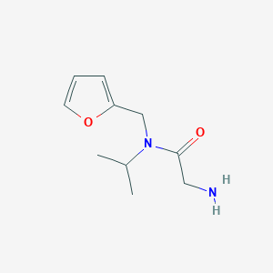 2-Amino-N-furan-2-ylmethyl-N-isopropyl-acetamide