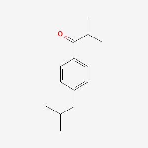 molecular formula C14H20O B7846054 4'-iso-Butyl-2-methylpropiophenone CAS No. 59771-25-4