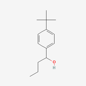 molecular formula C14H22O B7846075 1-(4-tert-Butylphenyl)-1-butanol 