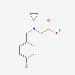 [(4-Chloro-benzyl)-cyclopropyl-amino]-acetic acid