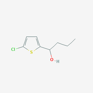 molecular formula C8H11ClOS B7846279 1-(5-Chloro-2-thienyl)-1-butanol 