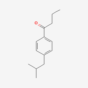 molecular formula C14H20O B7846313 4'-Isobutylbutyrophenone 