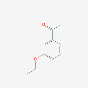 molecular formula C11H14O2 B7846336 1-(3-Ethoxyphenyl)propan-1-one 