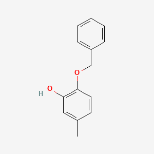 molecular formula C14H14O2 B7846363 2-(苯氧基)-5-甲基苯酚 